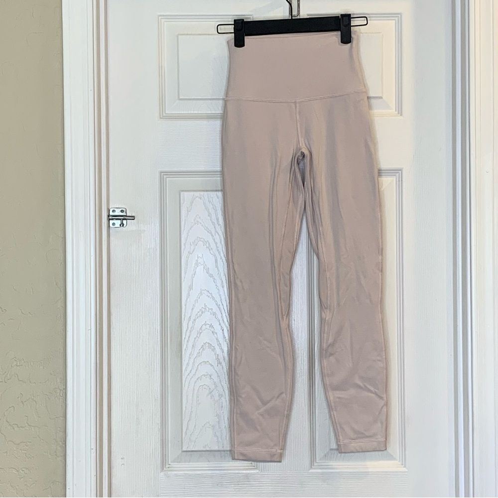 Lululemon Align Pant II 25" Feather Pink Size 2